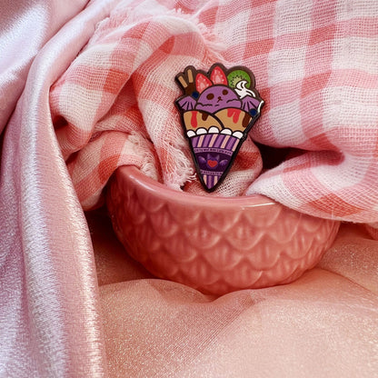 Pin Club #026 - October 2021 - Bat Crepe