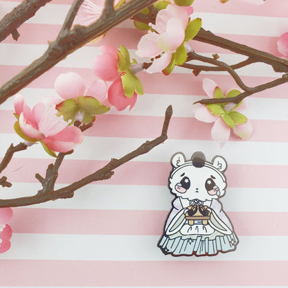 Girls Day Hinamatsuri Enamel Pins ~ Drunk Helper Polar Bear