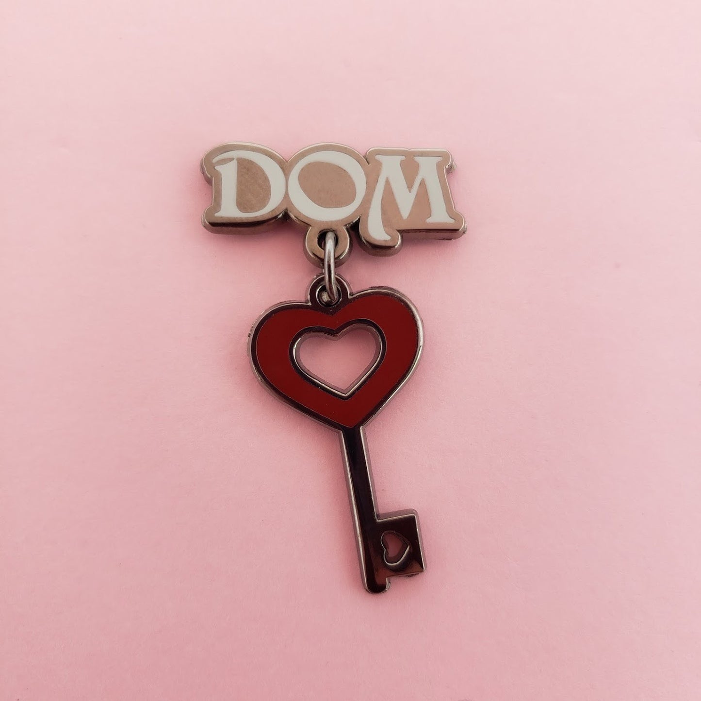 DOM Kinked Love enamel pin