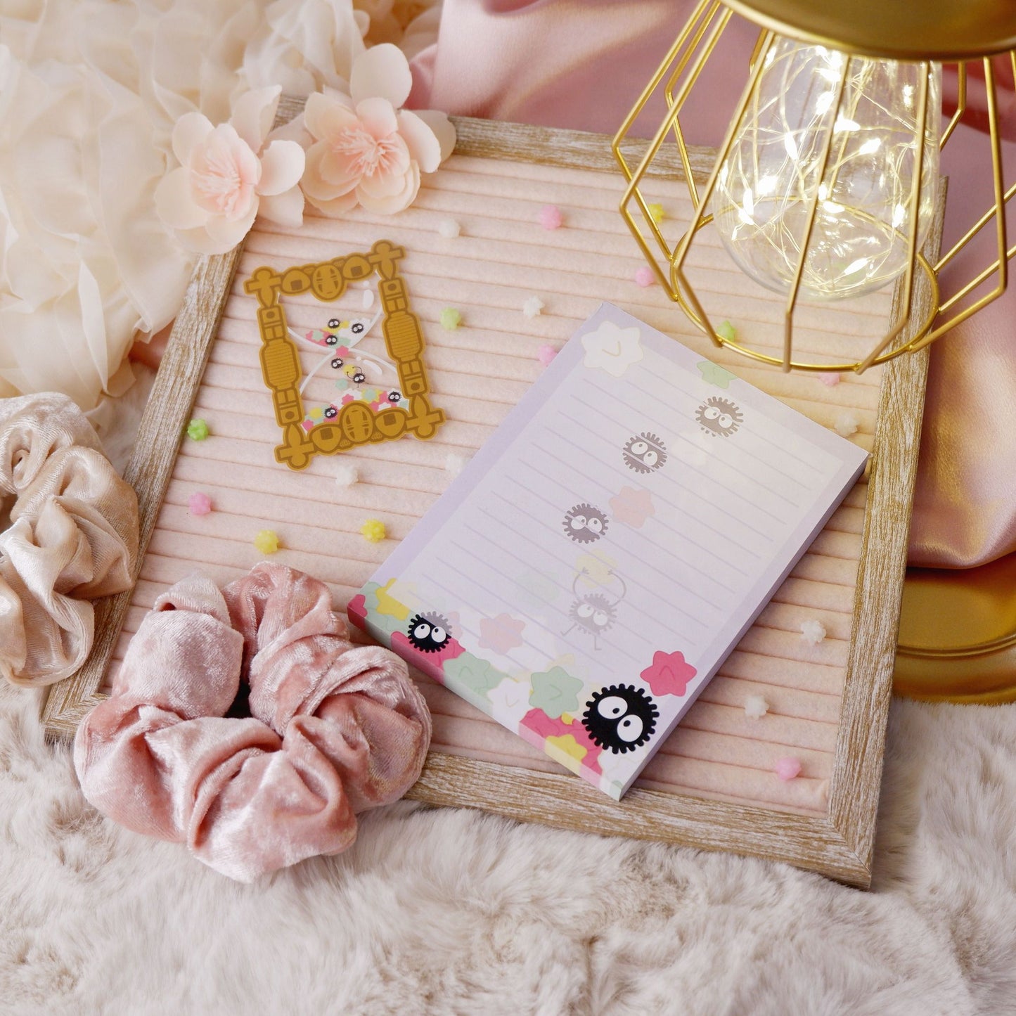 Soot Sprite Konpeito Notepad Stationary