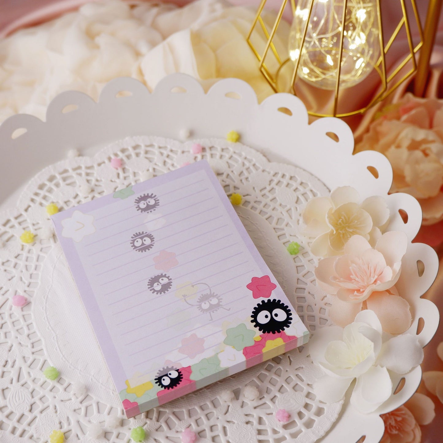 Soot Sprite Konpeito Notepad Stationary