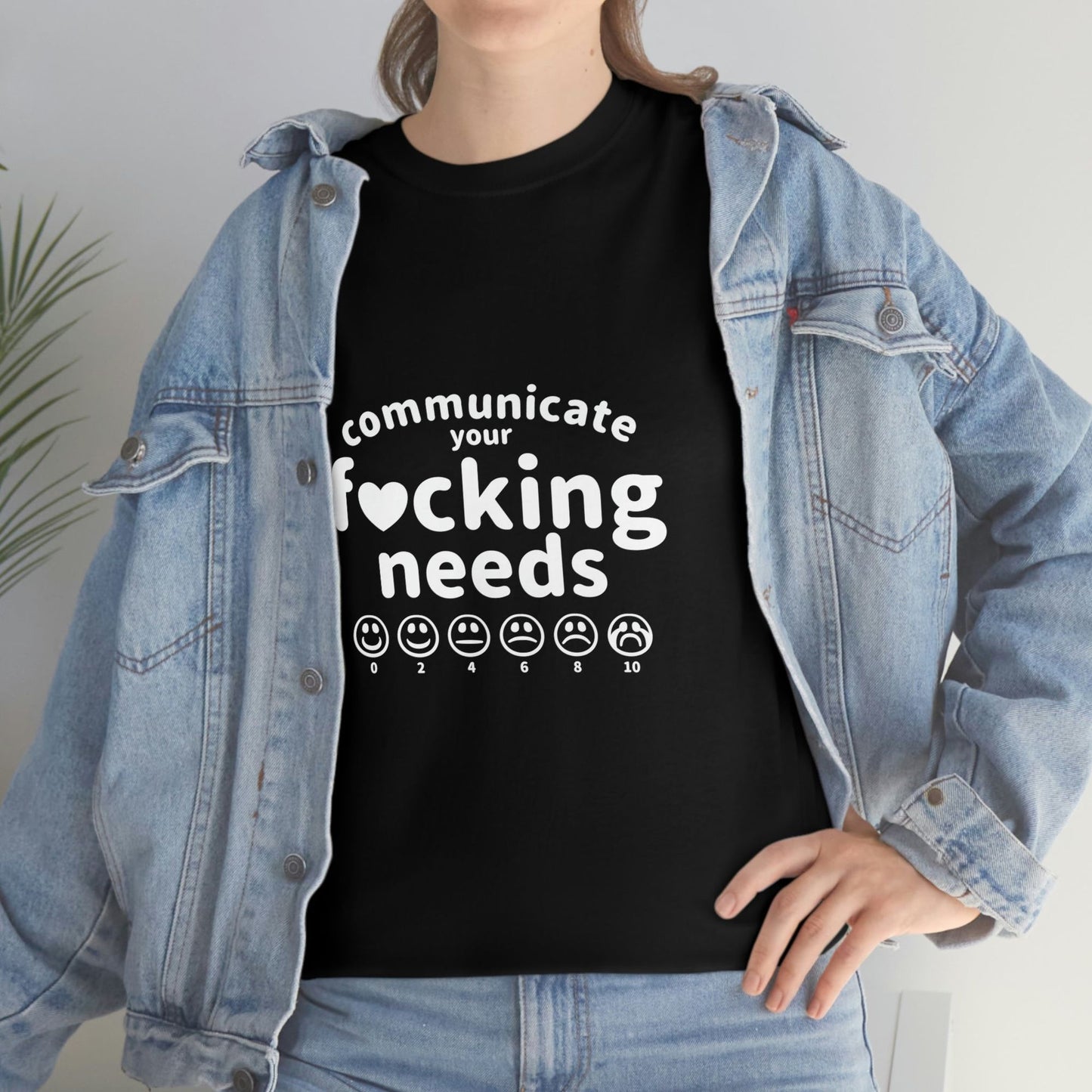 Communicate Your F*cking Needs shirt (4 colors S-5XL)