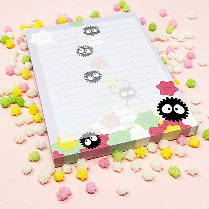 Soot Sprite Konpeito Notepad Stationary