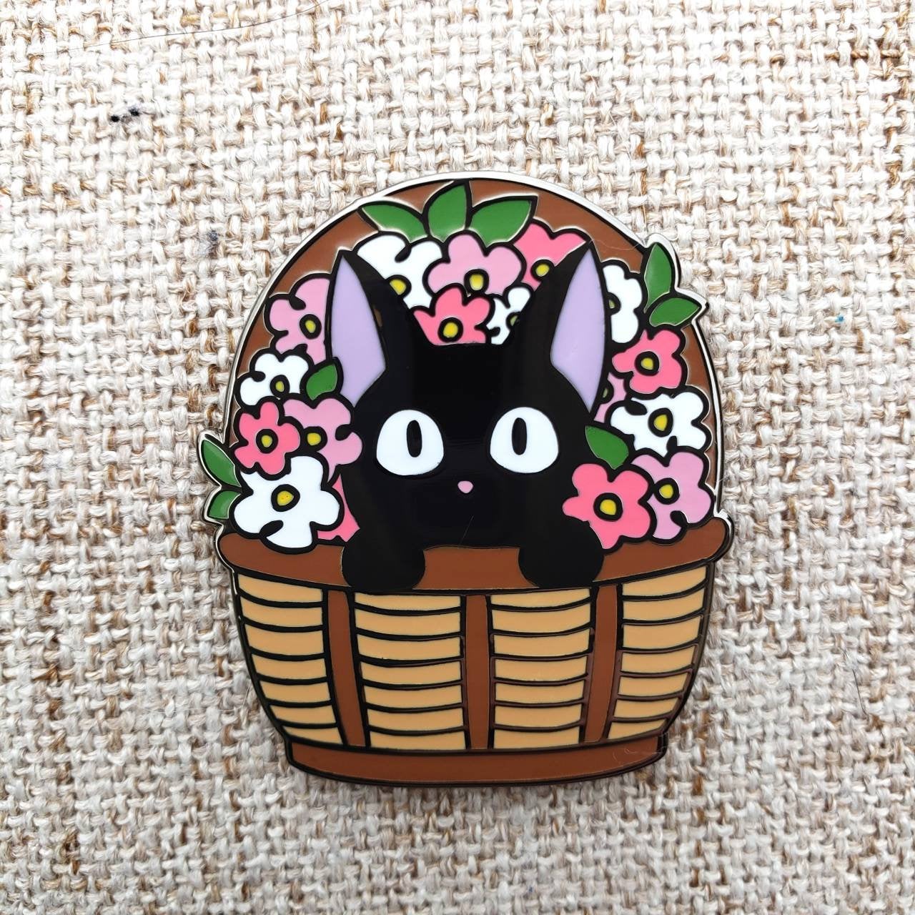 Wait, That's No Flower! Enamel Pin