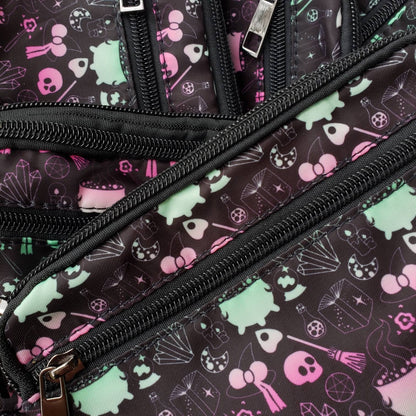 *CLEARANCE* Witch print cosmetic/pencil bag