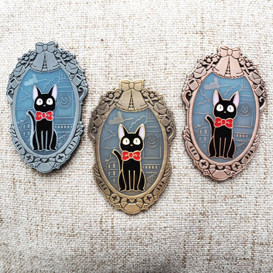 Framed Elegance Enamel Pin