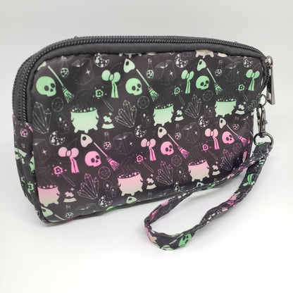 *CLEARANCE* Witch print cosmetic/pencil bag