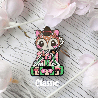 Girls Day Hinamatsuri Enamel Pins ~ Minister Fawn