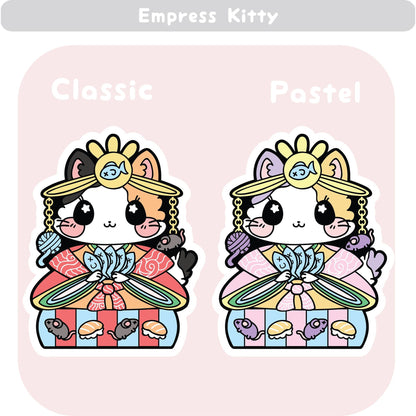 Girls Day Hinamatsuri Enamel Pins ~ Emperess Cat