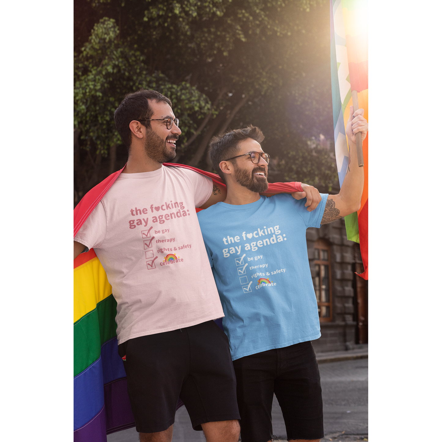 The F*cking Gay Agenda Shirt (4 colors S-5XL)