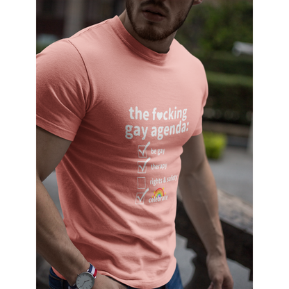 The F*cking Gay Agenda Shirt (4 colors S-5XL)